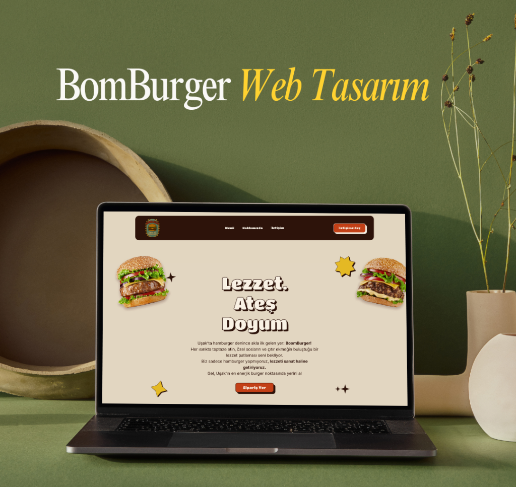 Burger web sitesi projesi